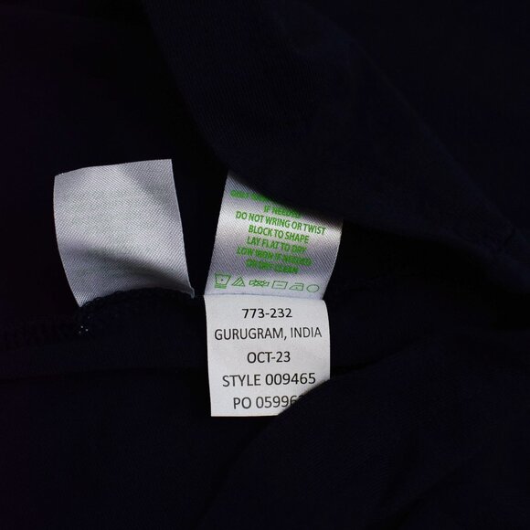 Lilly Pulitzer Malone Maxi Dress Navy Blue Tiered A-Line Tassels Size M Boho - Picture 13 of 13